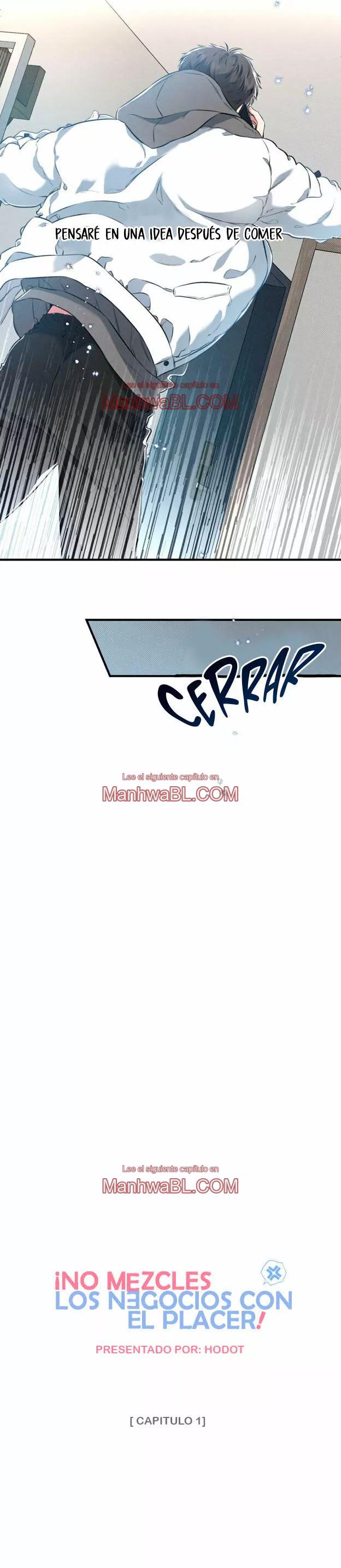 ¡No mezcles los negocios con el placer! - Capítulo 1 2 manhwa