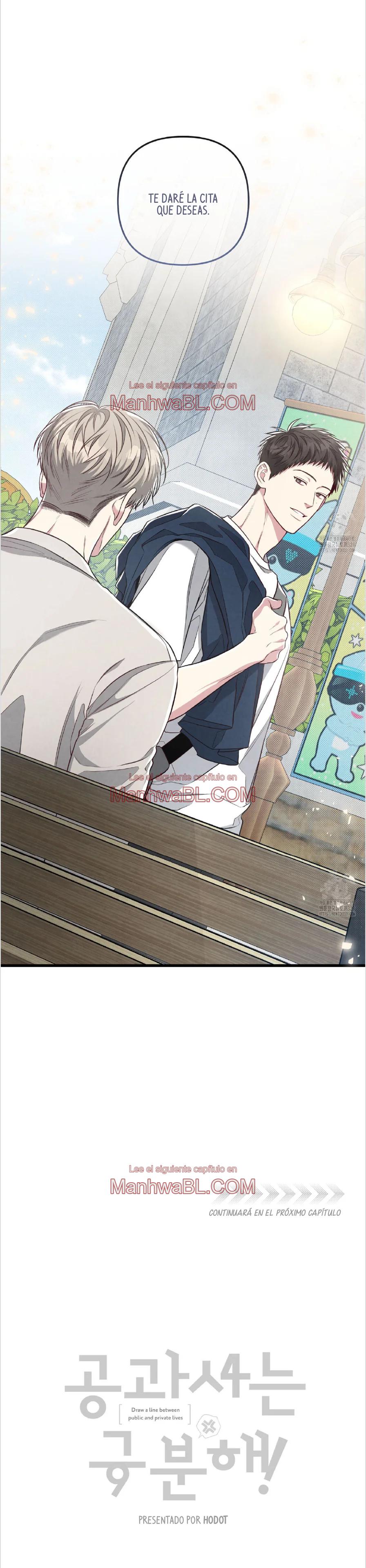 ¡No mezcles los negocios con el placer! - Capítulo 38 3 manhwa