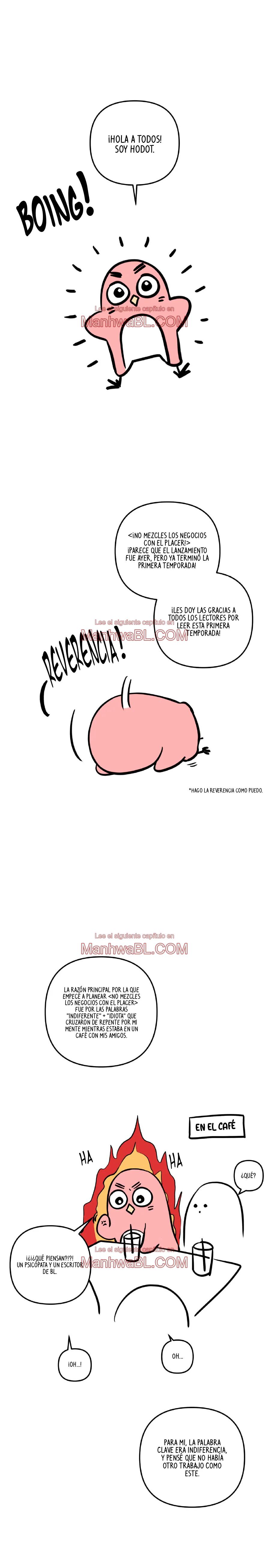 ¡No mezcles los negocios con el placer! - Capítulo 31.1 manhwa
