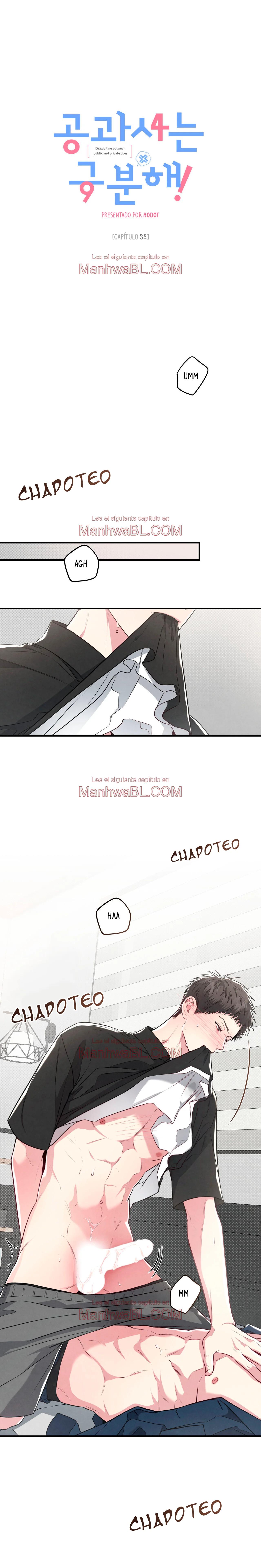¡No mezcles los negocios con el placer! - Capítulo 35 manhwa