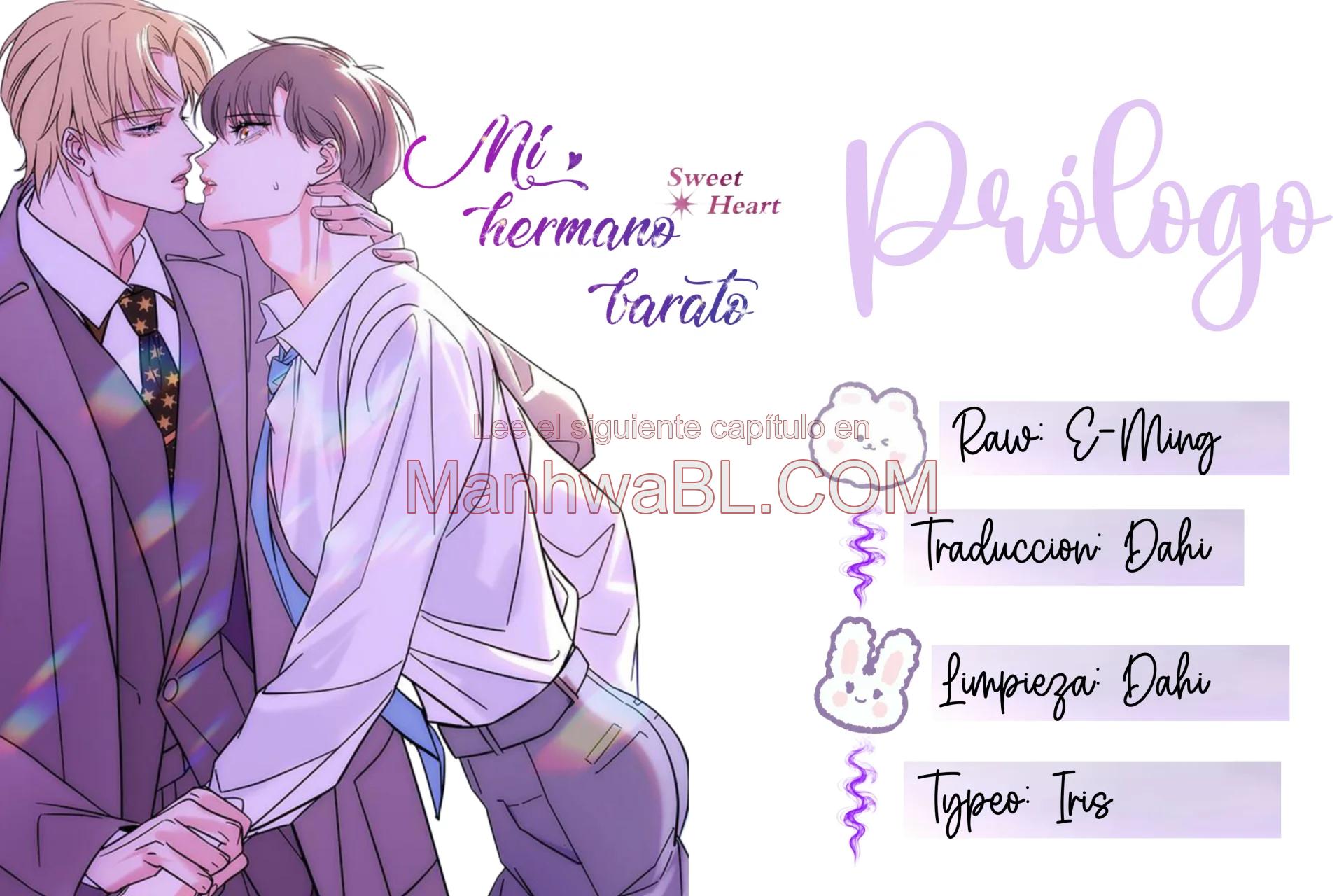 Mi hermano barato - Capítulo 0 manhwa