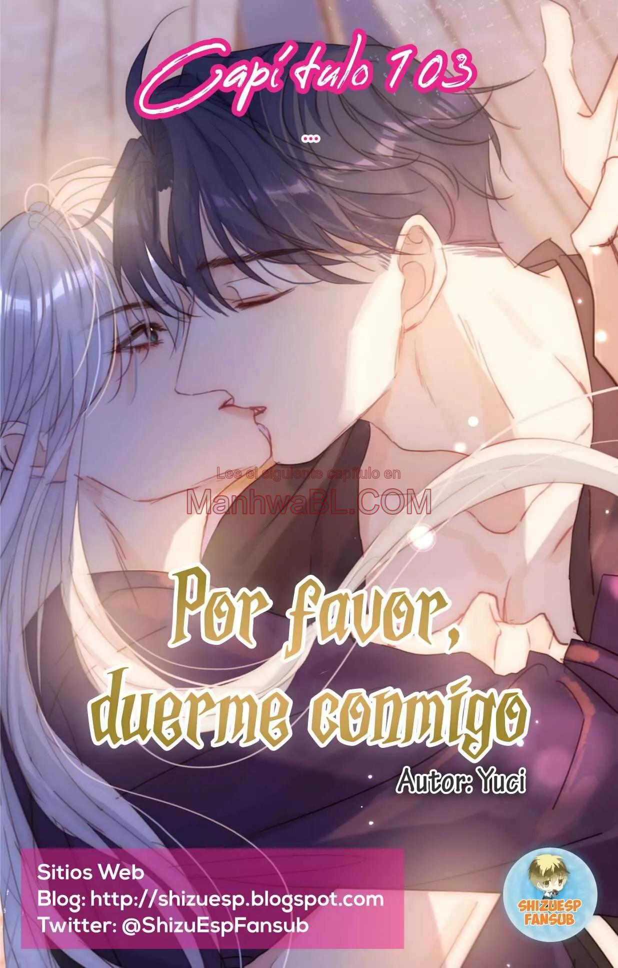 Por favor, duerme conmigo - Capítulo 103 manhwa