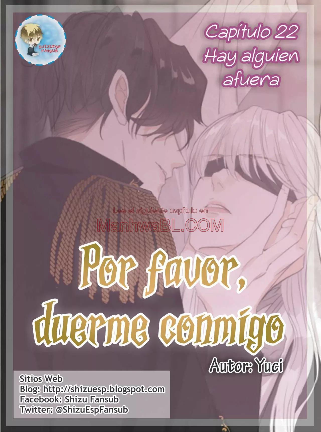 Por favor, duerme conmigo - Capítulo 22 manhwa
