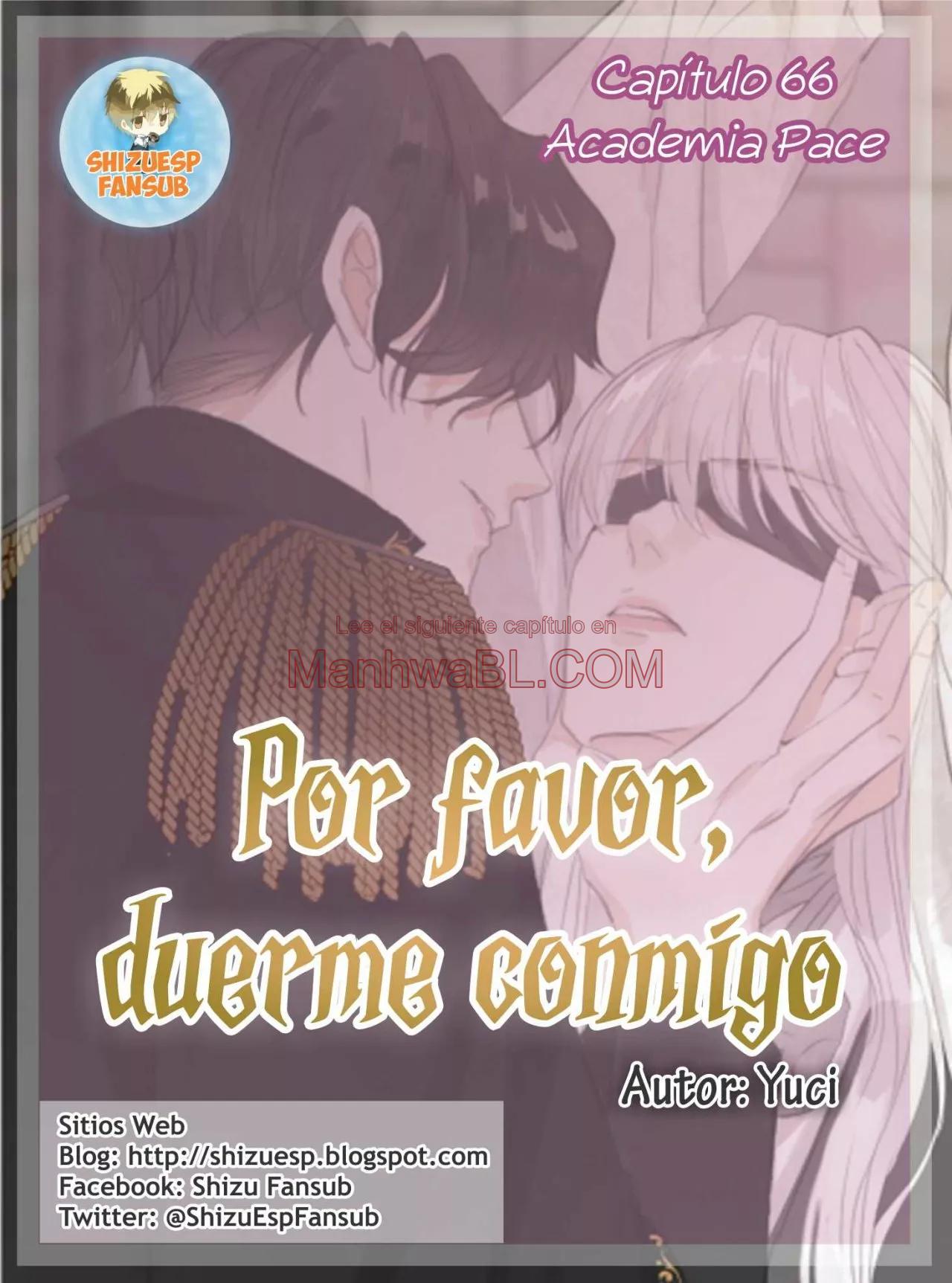 Por favor, duerme conmigo - Capítulo 66 manhwa