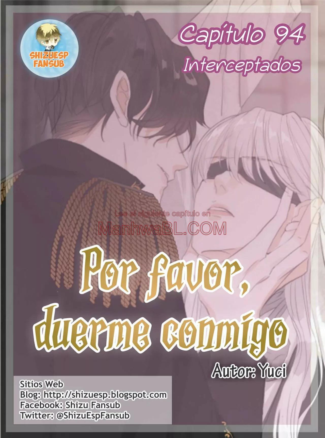 Por favor, duerme conmigo - Capítulo 94 manhwa