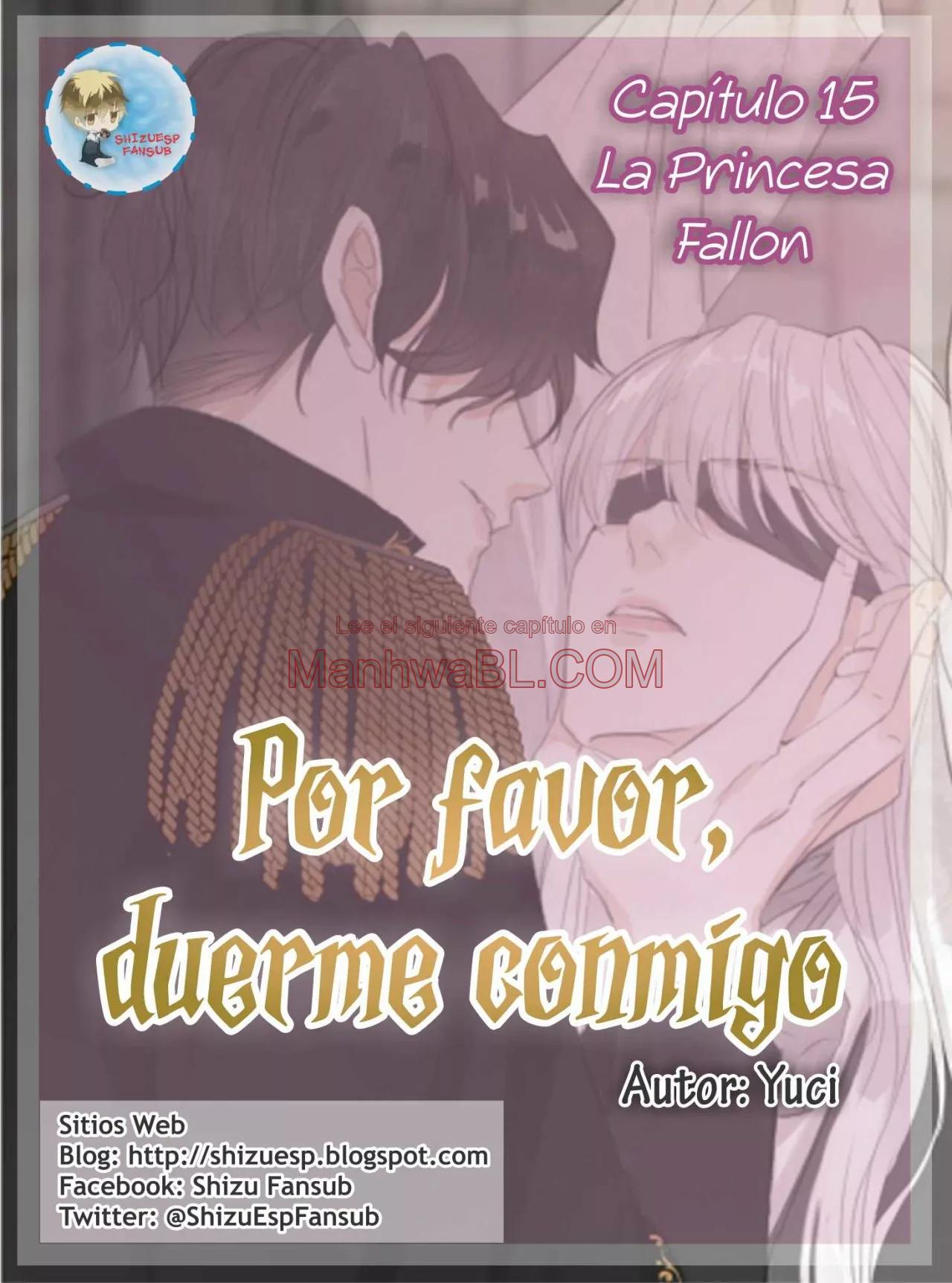 Por favor, duerme conmigo - Capítulo 15 manhwa