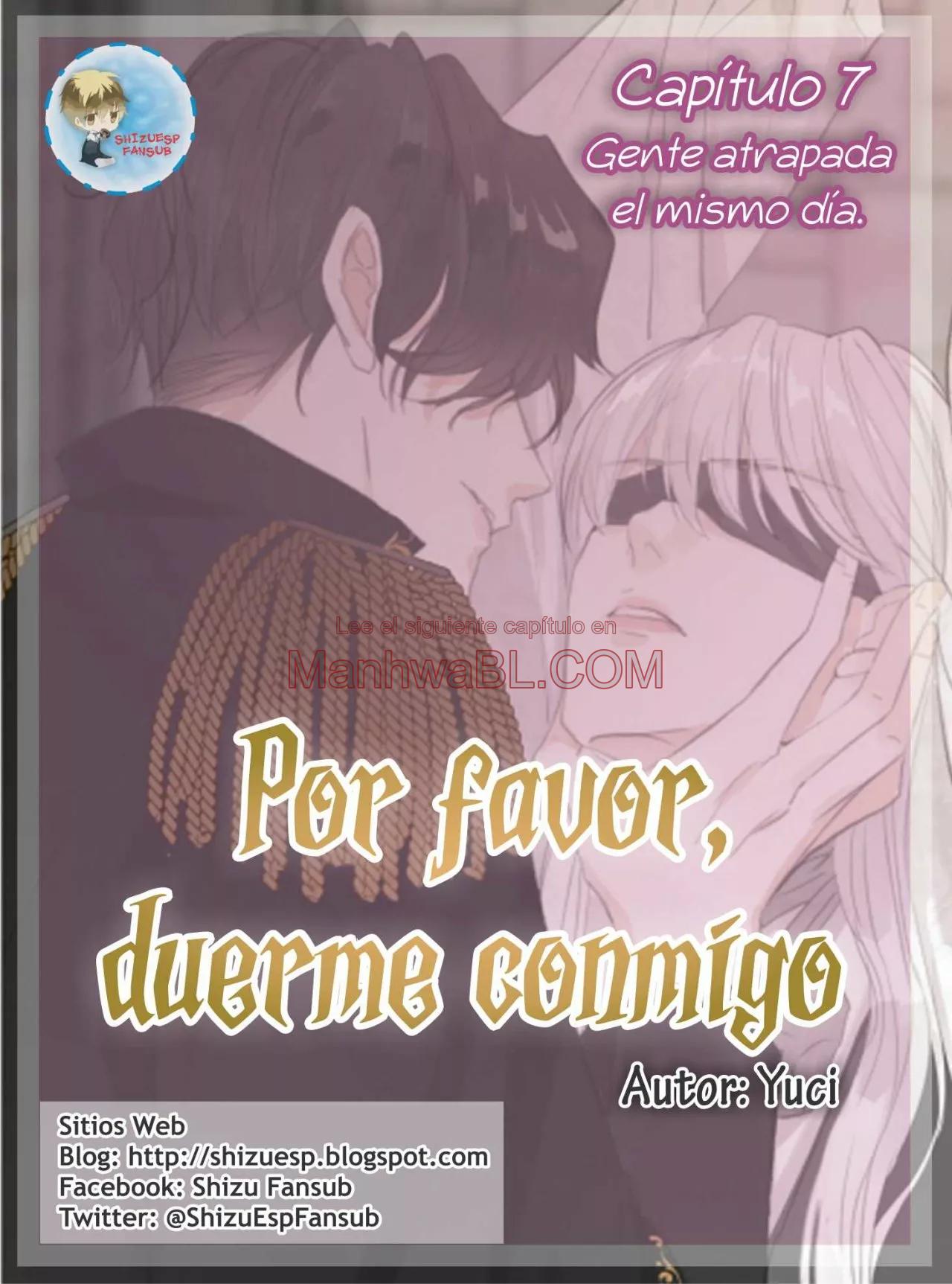 Por favor, duerme conmigo - Capítulo 7 manhwa