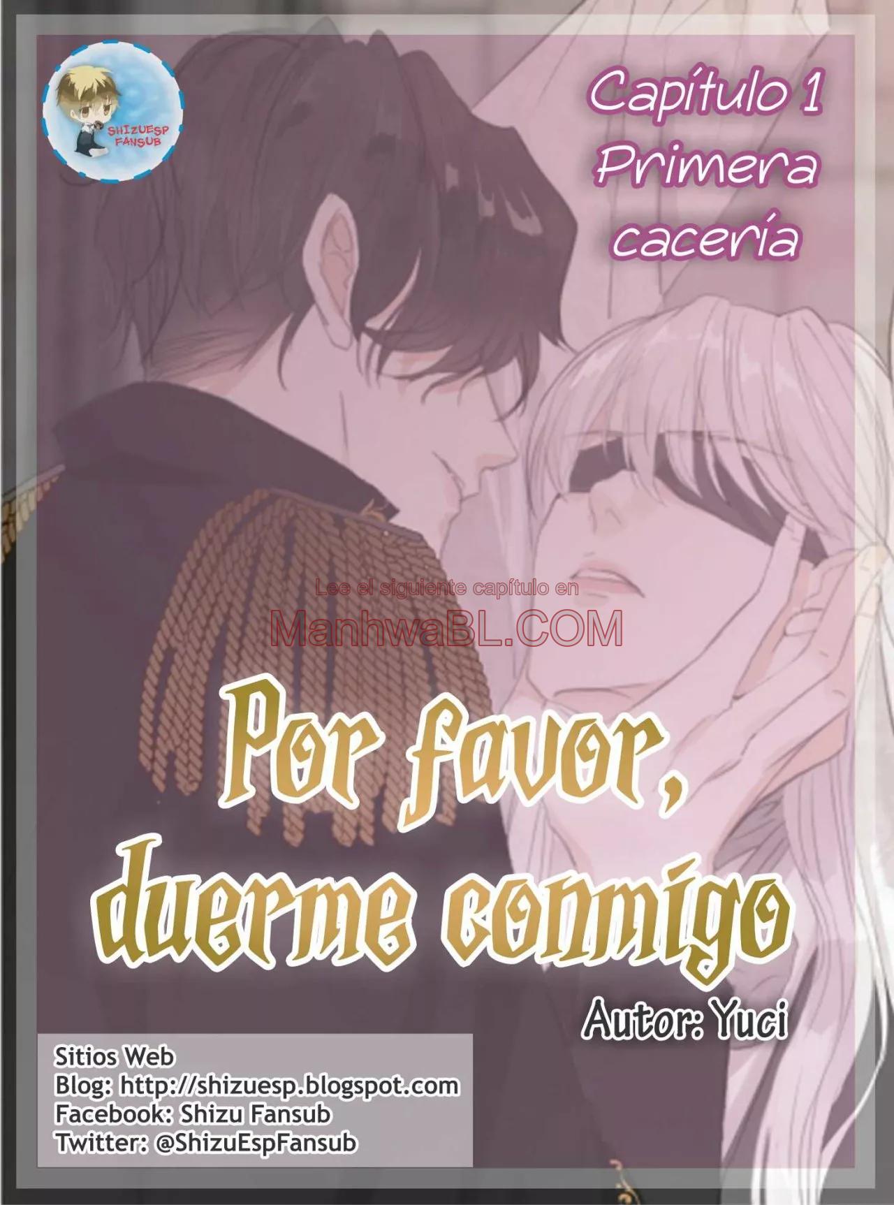 Por favor, duerme conmigo - Capítulo 1 manhwa
