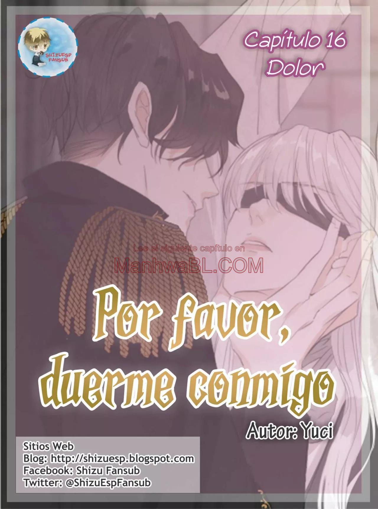 Por favor, duerme conmigo - Capítulo 16 manhwa