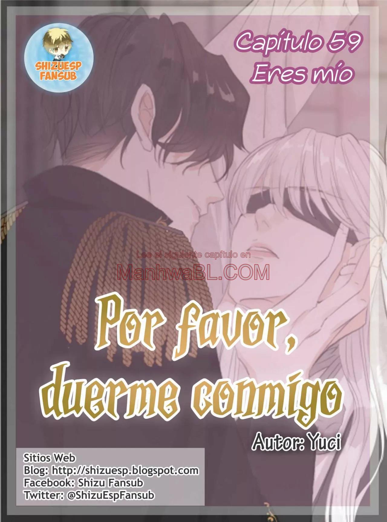 Por favor, duerme conmigo - Capítulo 59 manhwa