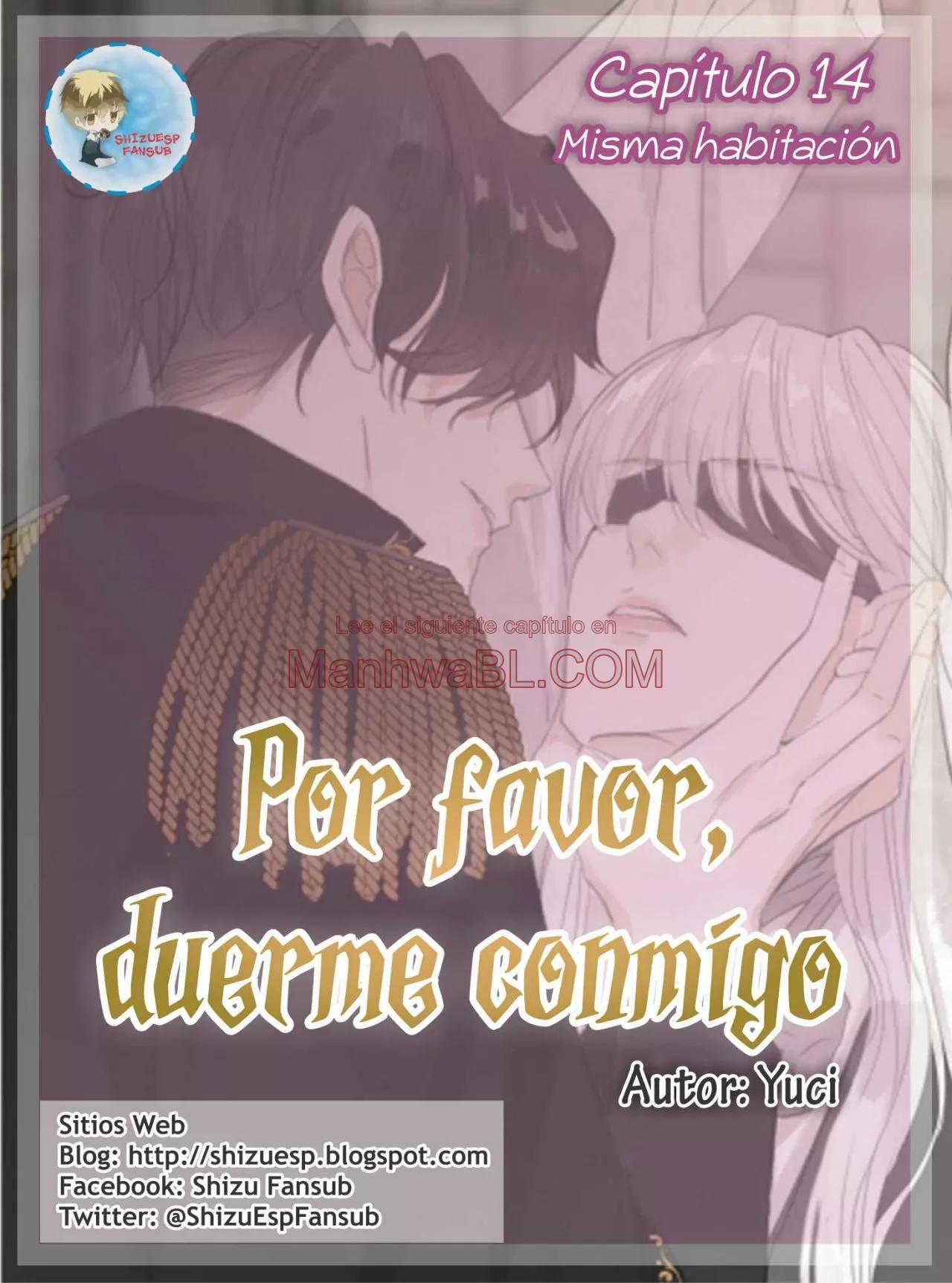 Por favor, duerme conmigo - Capítulo 14 manhwa