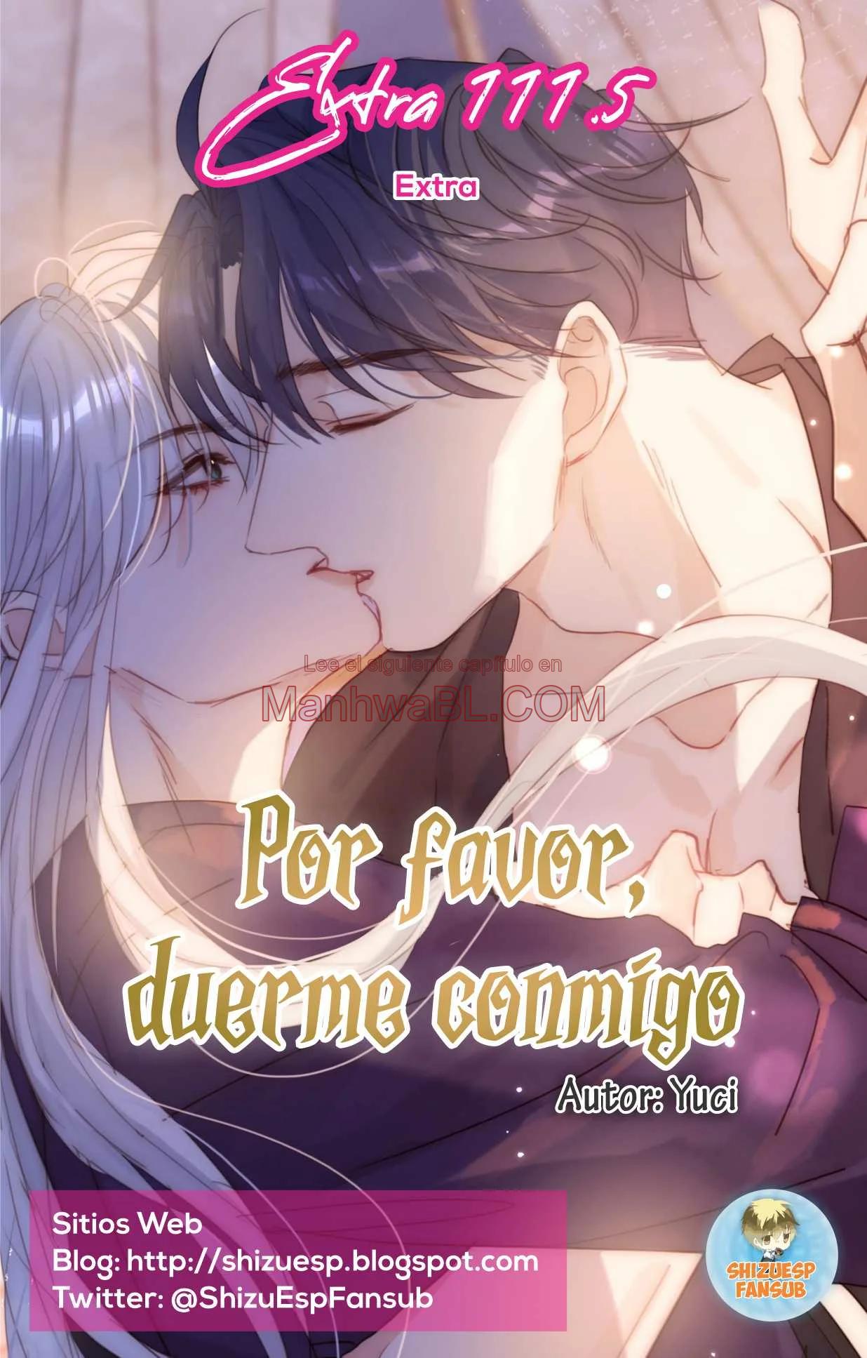 Por favor, duerme conmigo - Capítulo 111.5 manhwa