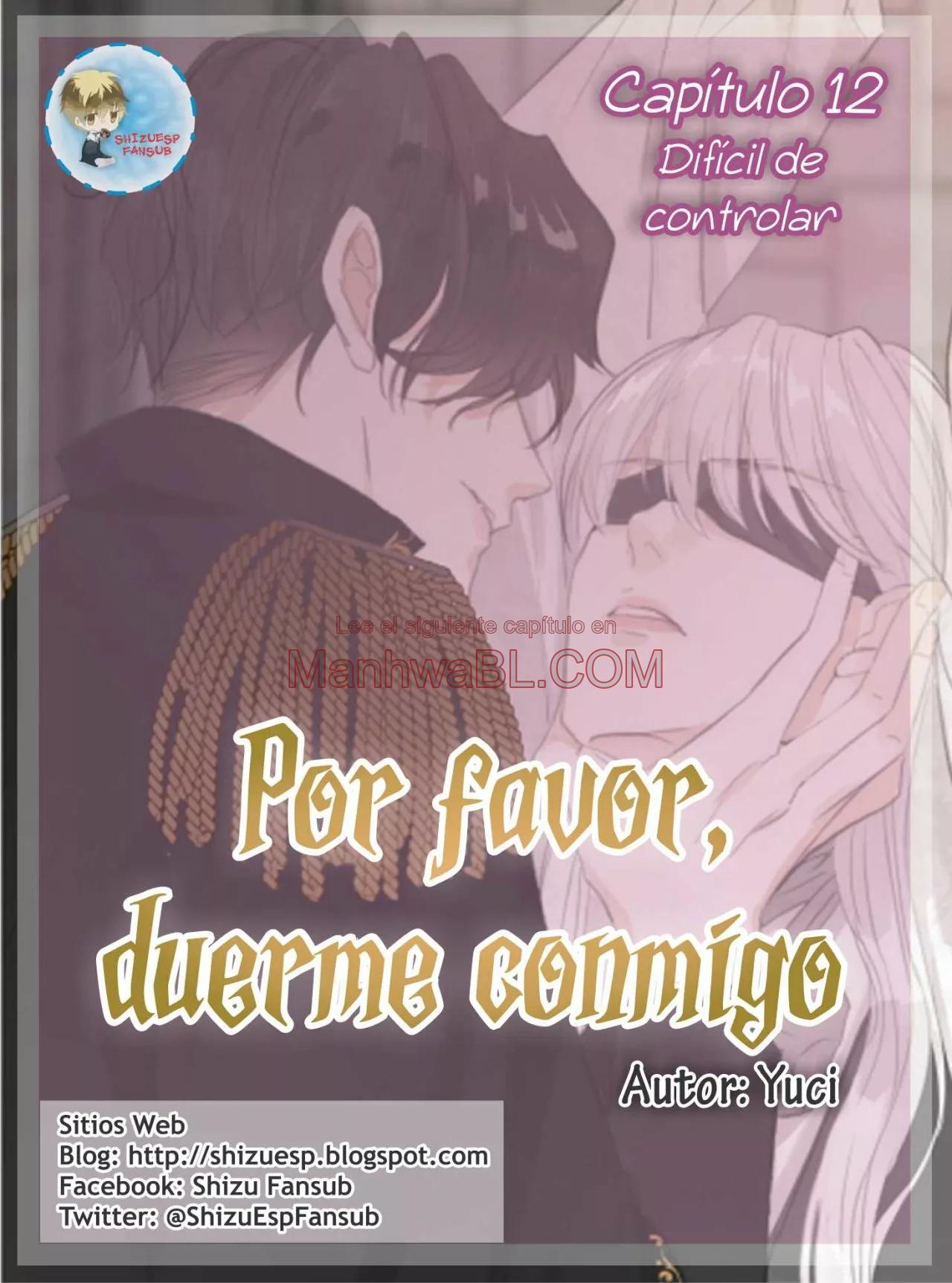 Por favor, duerme conmigo - Capítulo 12 manhwa
