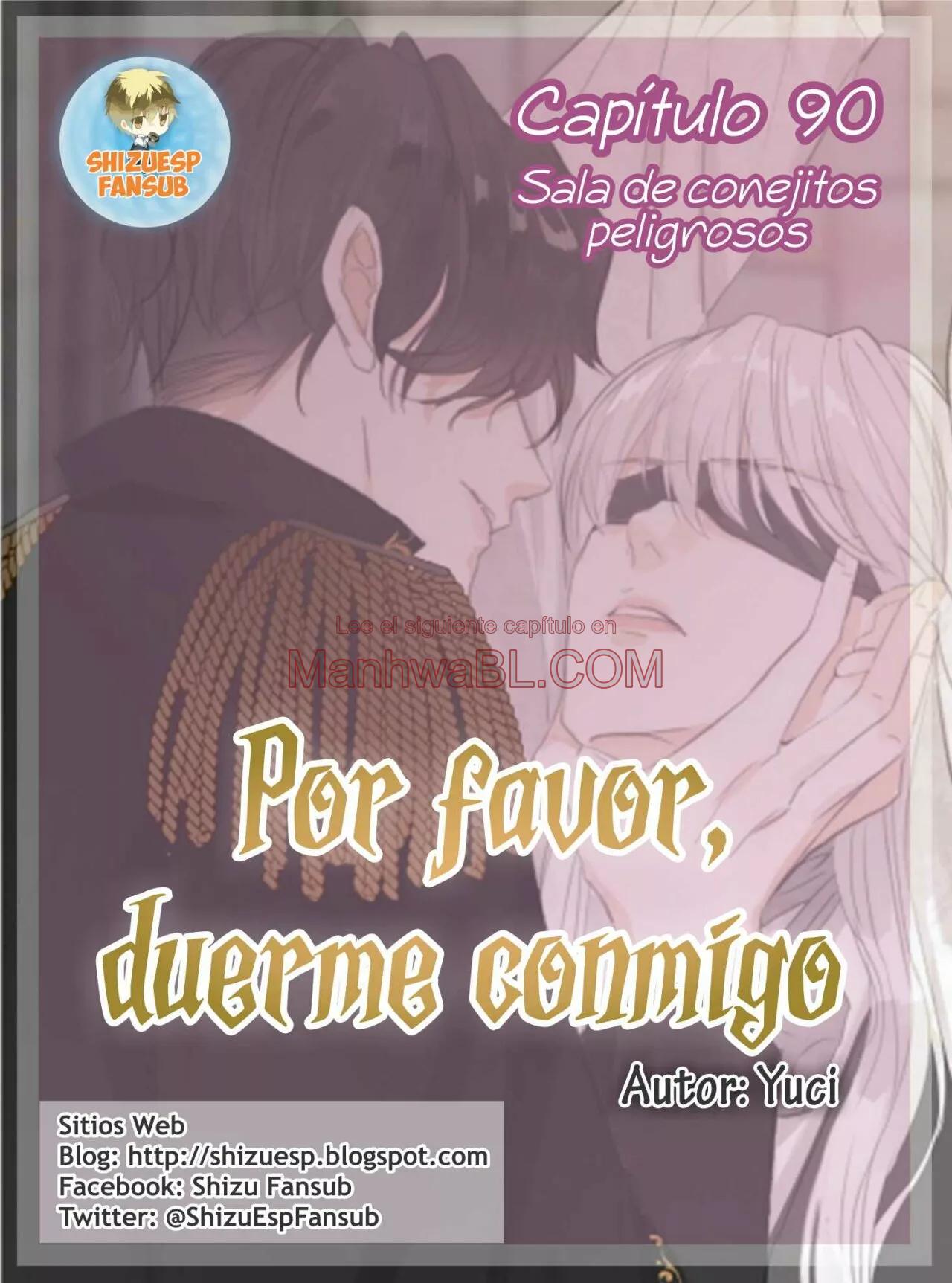 Por favor, duerme conmigo - Capítulo 90 manhwa