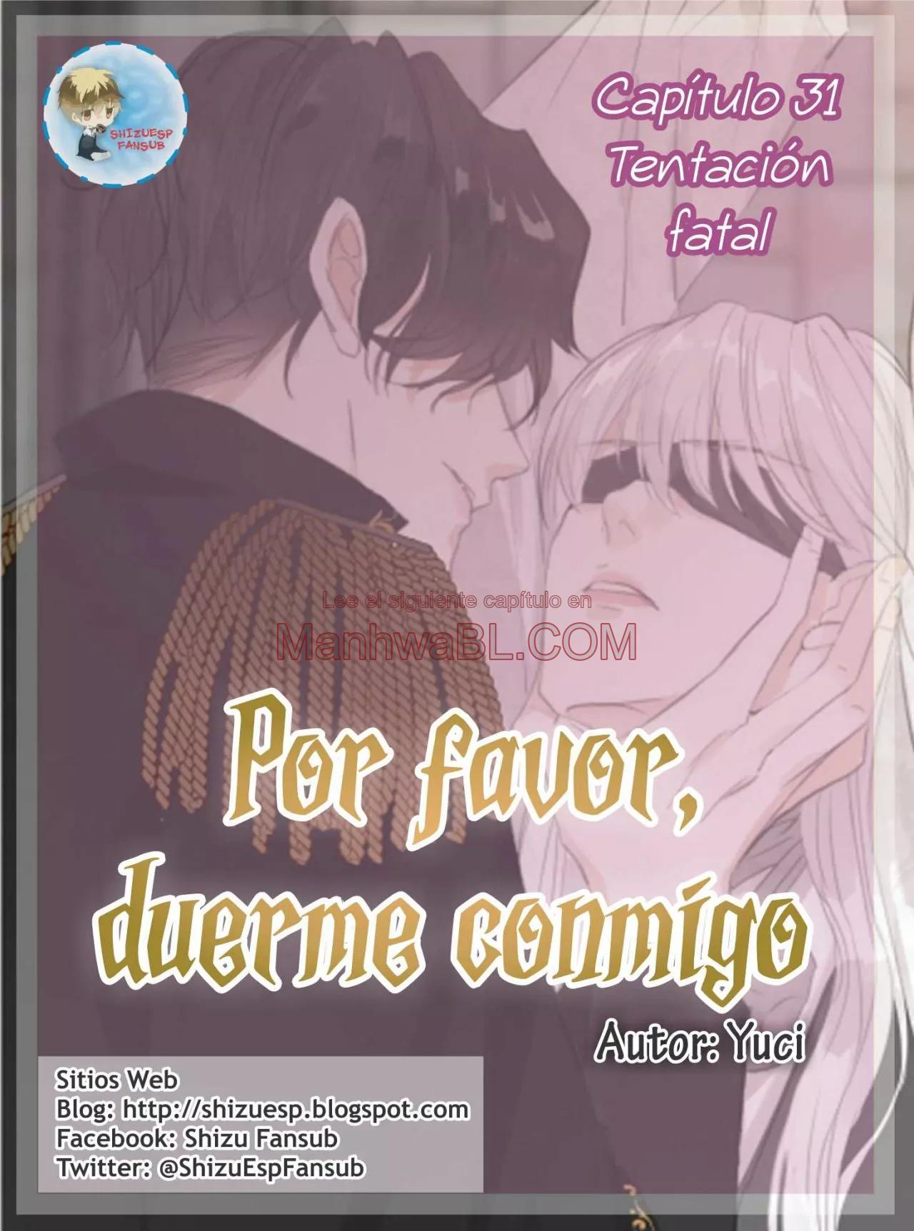 Por favor, duerme conmigo - Capítulo 31 manhwa