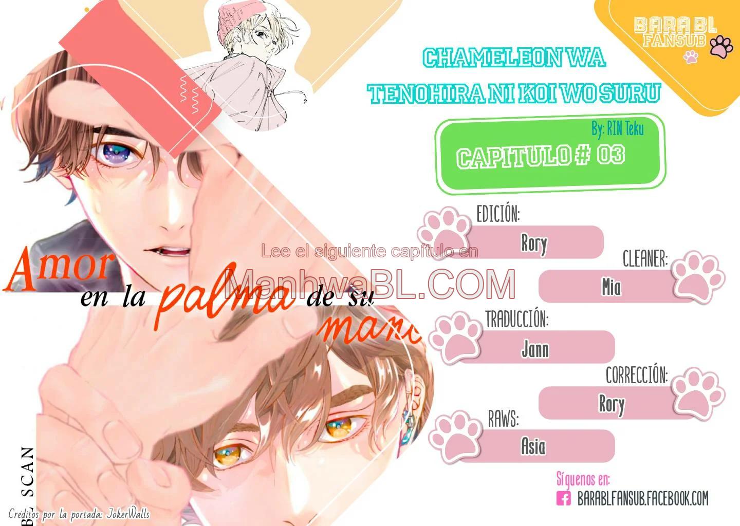 Amor en la palma de su mano - Capítulo 3 manhwa