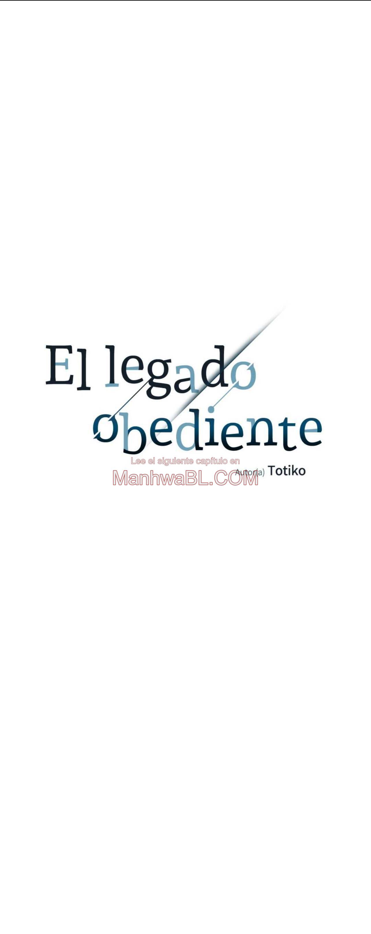 El legado obediente - Capítulo 27 manhwa