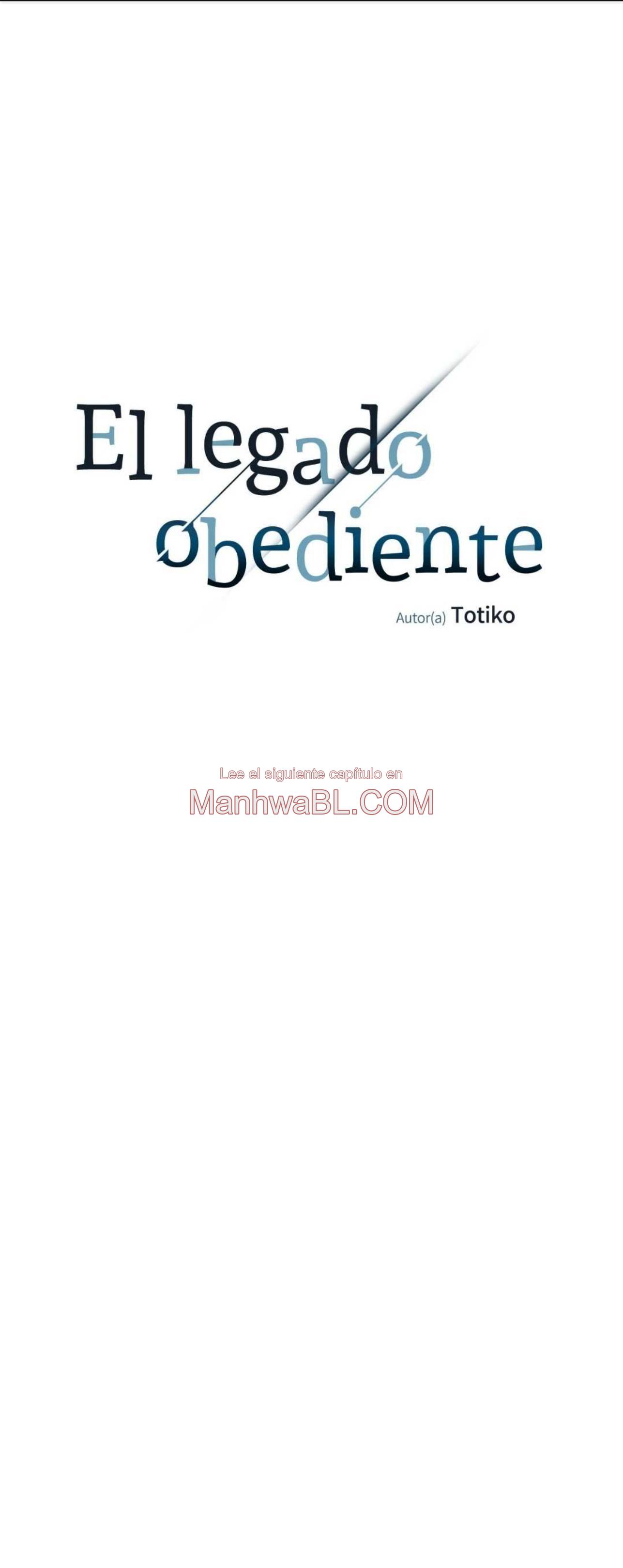 El legado obediente - Capítulo 8 manhwa