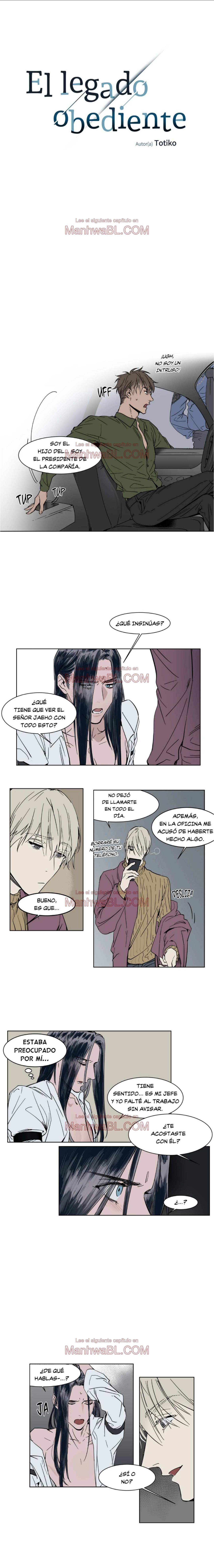 El legado obediente - Capítulo 36 manhwa