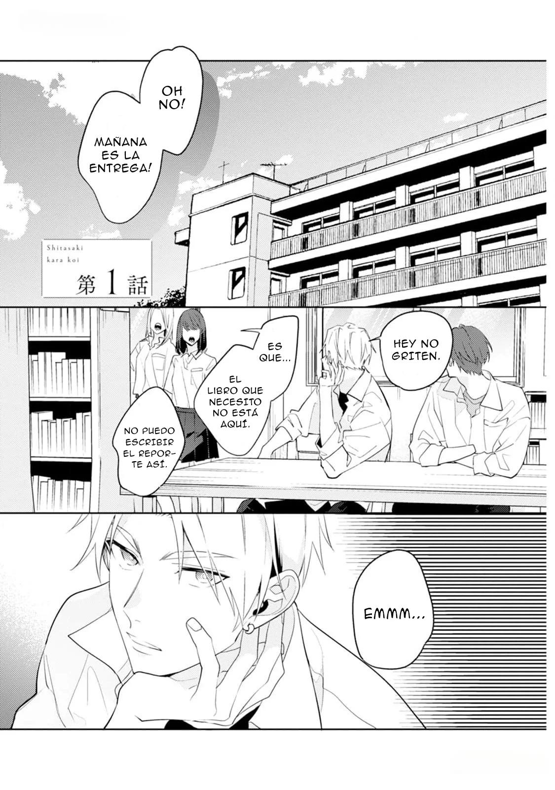 Shitasaki Kara Koi - Capítulo 1 manhwa