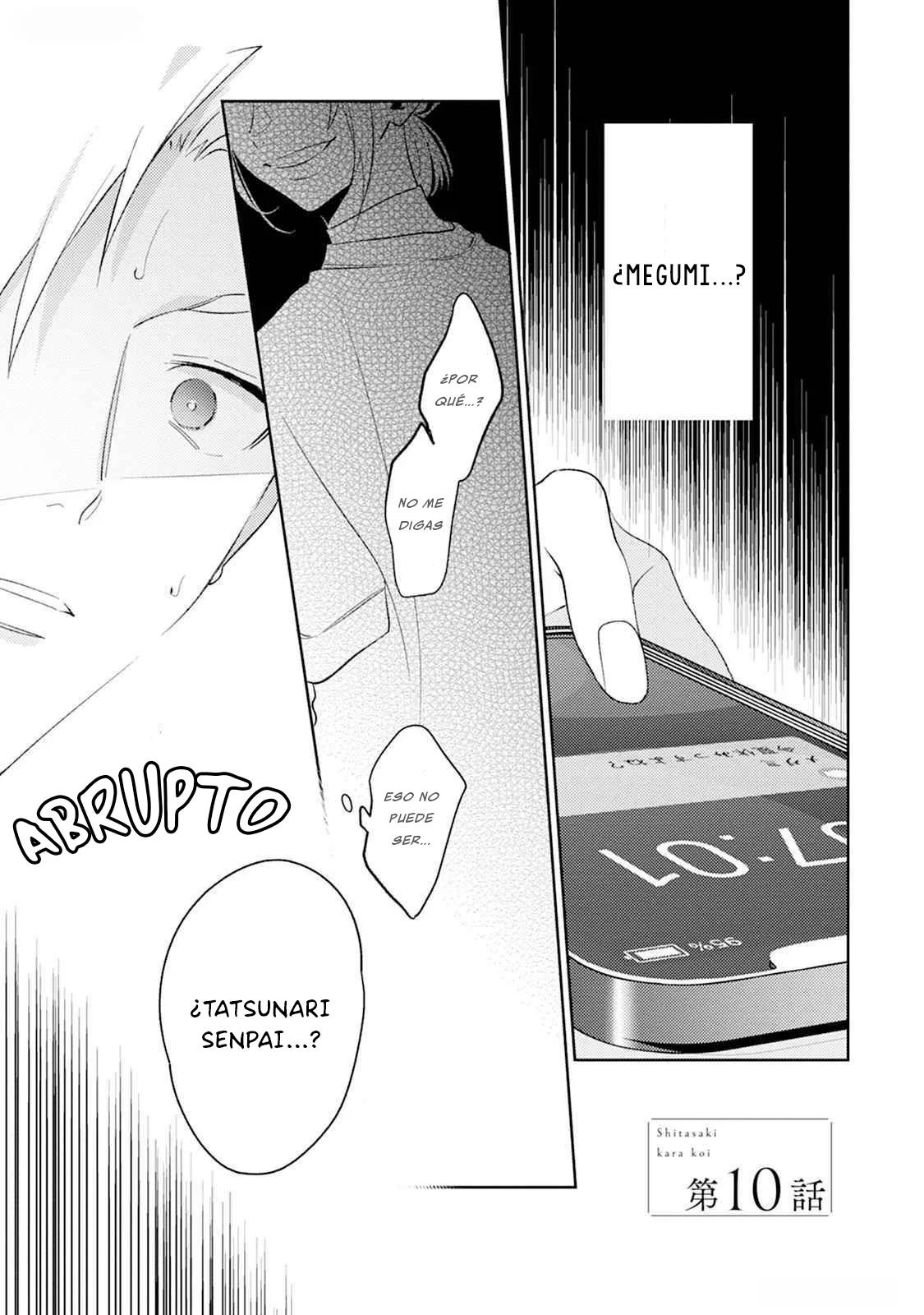 Shitasaki Kara Koi - Capítulo 10 manhwa