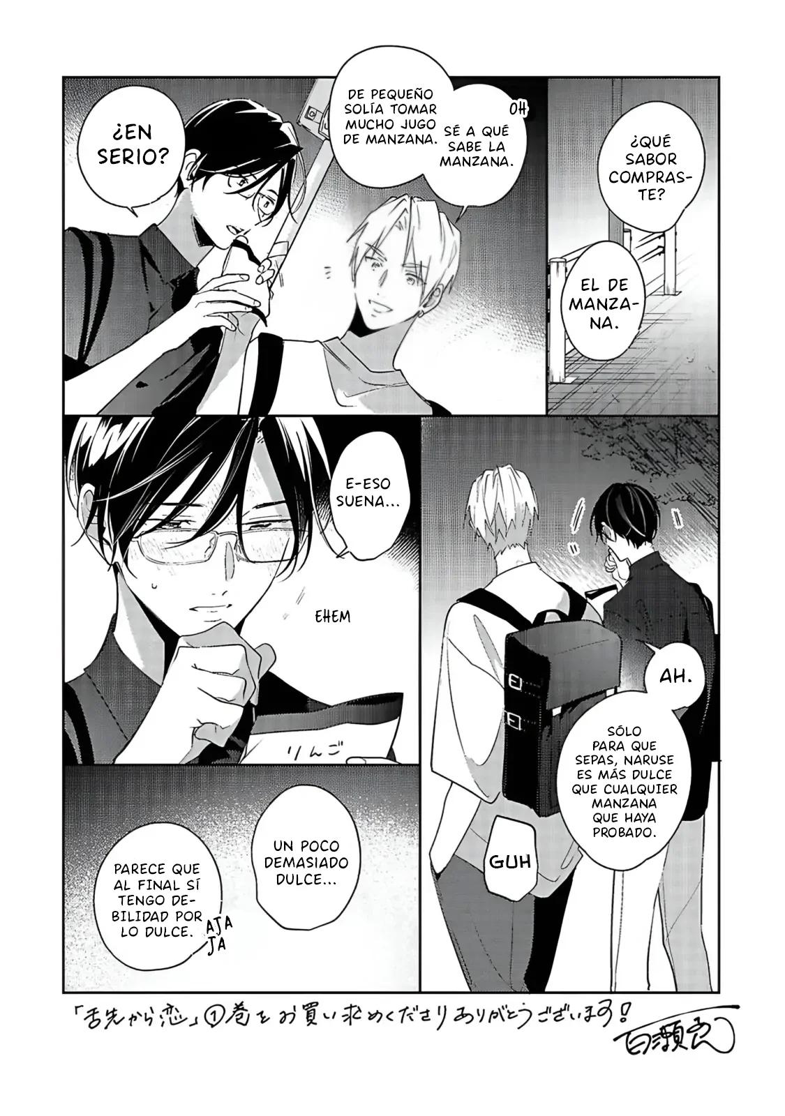 Shitasaki Kara Koi - Capítulo 6.6 manhwa