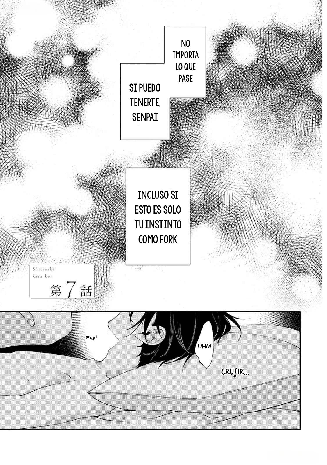 Shitasaki Kara Koi - Capítulo 7 manhwa
