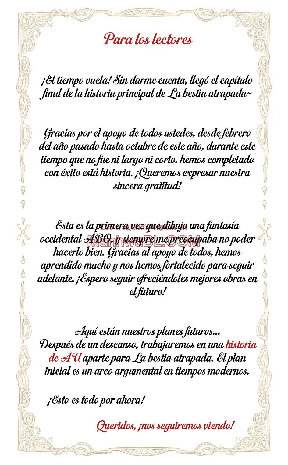 The Trapped Beast - Capítulo 80 3 manhwa