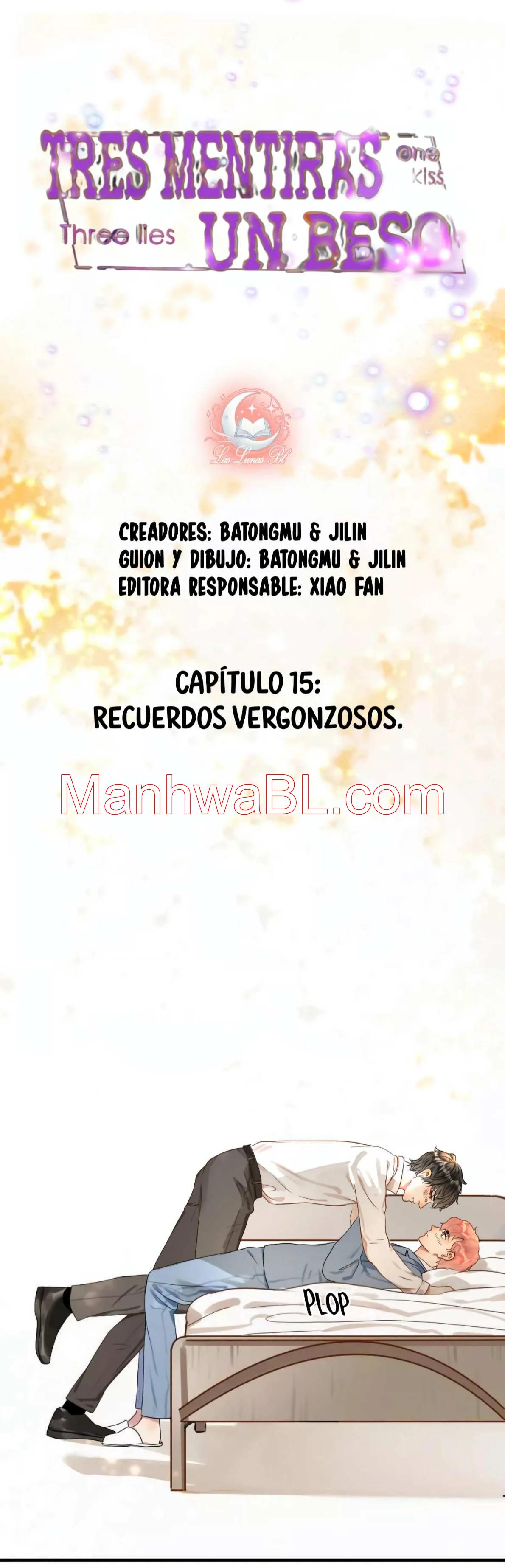 Tres mentiras y un beso - Capítulo 15 manhwa